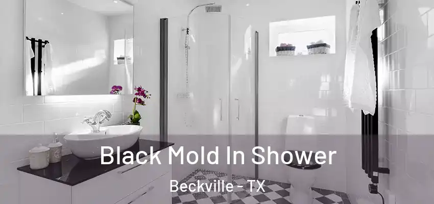  Black Mold In Shower Beckville - TX