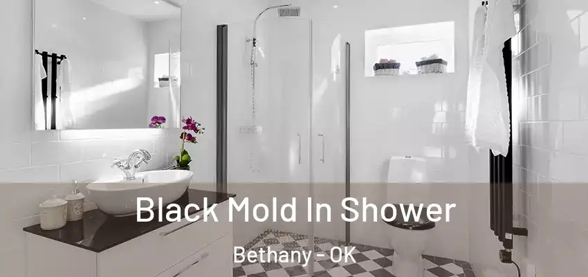 Black Mold In Shower Bethany - OK