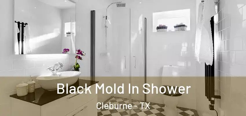  Black Mold In Shower Cleburne - TX