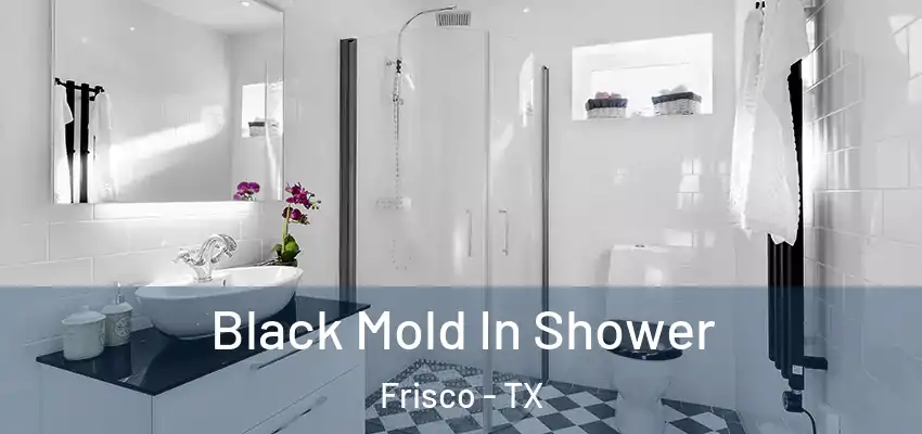  Black Mold In Shower Frisco - TX
