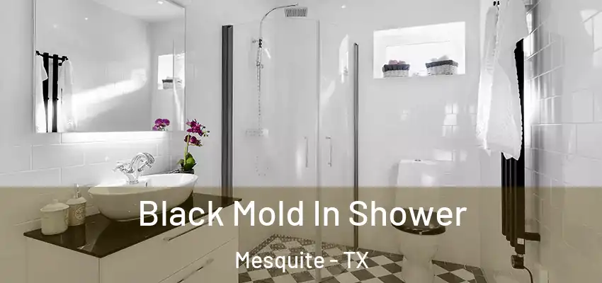  Black Mold In Shower Mesquite - TX
