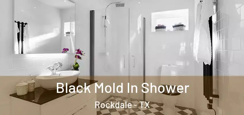  Black Mold In Shower Rockdale - TX