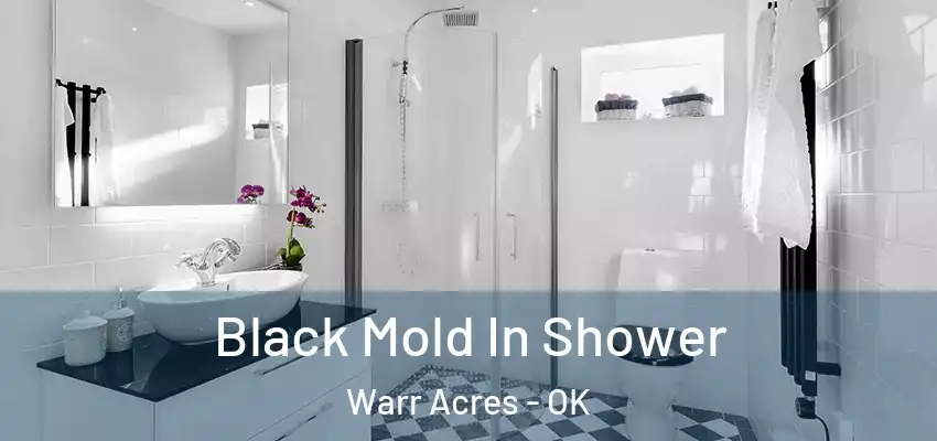  Black Mold In Shower Warr Acres - OK