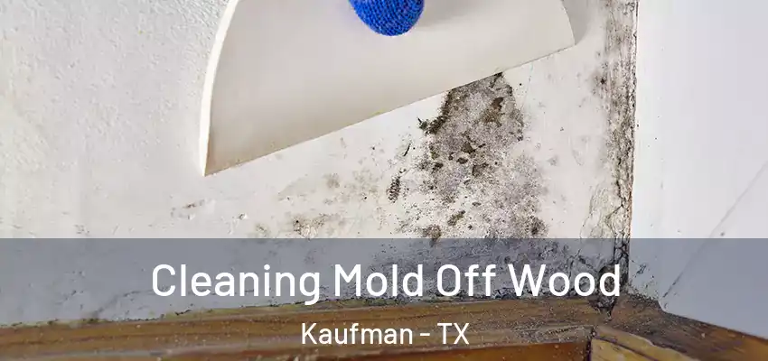 Cleaning Mold Off Wood Kaufman - TX