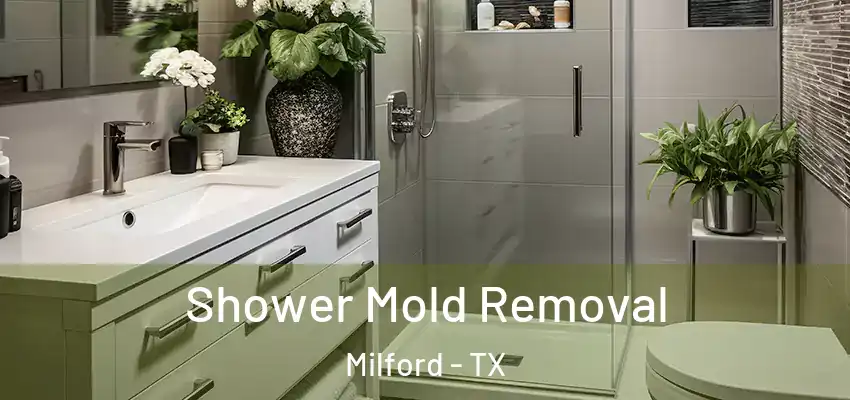 Shower Mold Removal Milford - TX